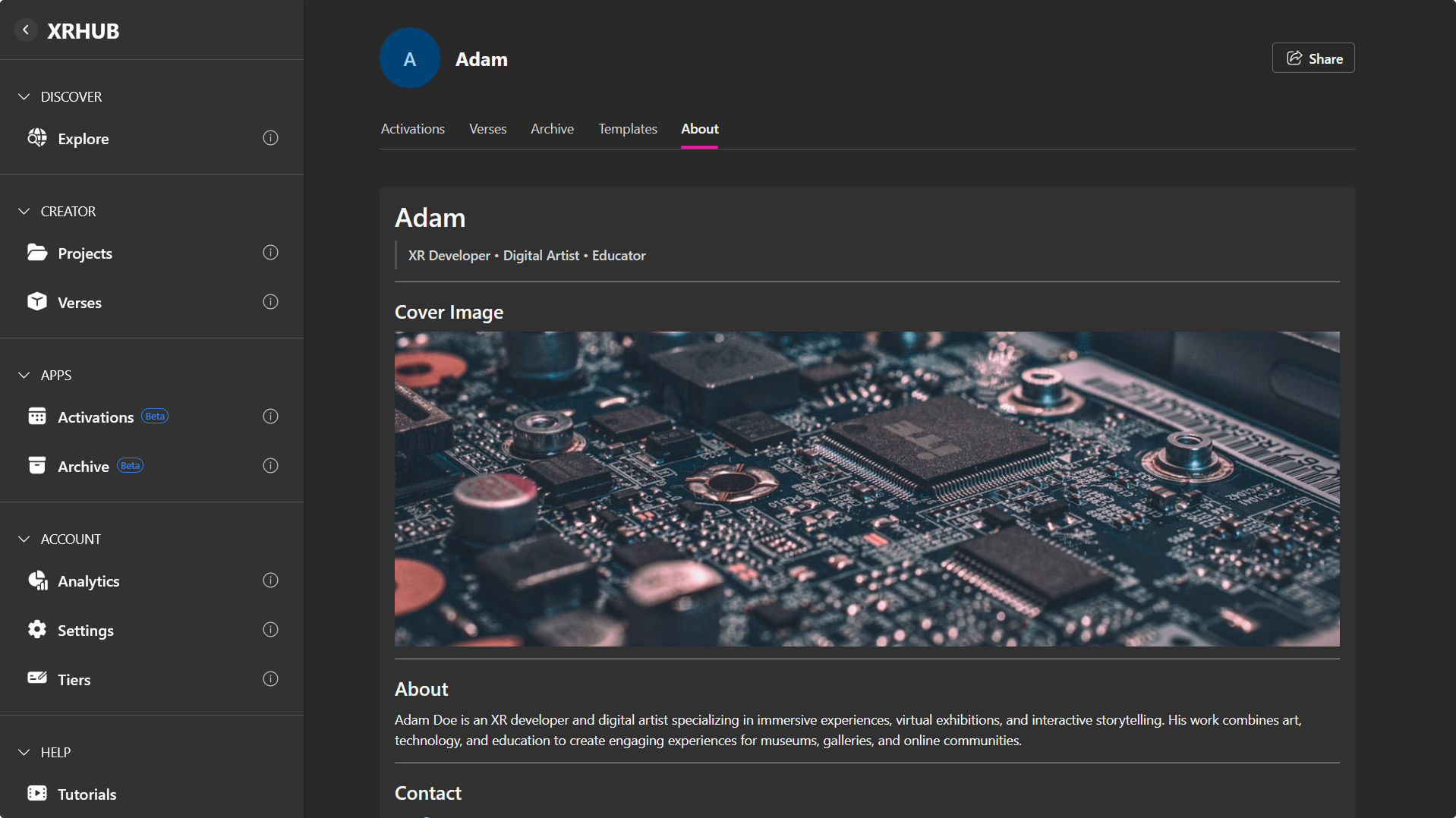 Create custom Avatar
