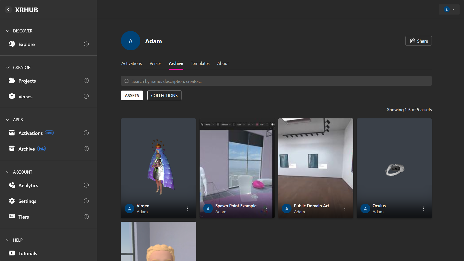 Create custom Avatar