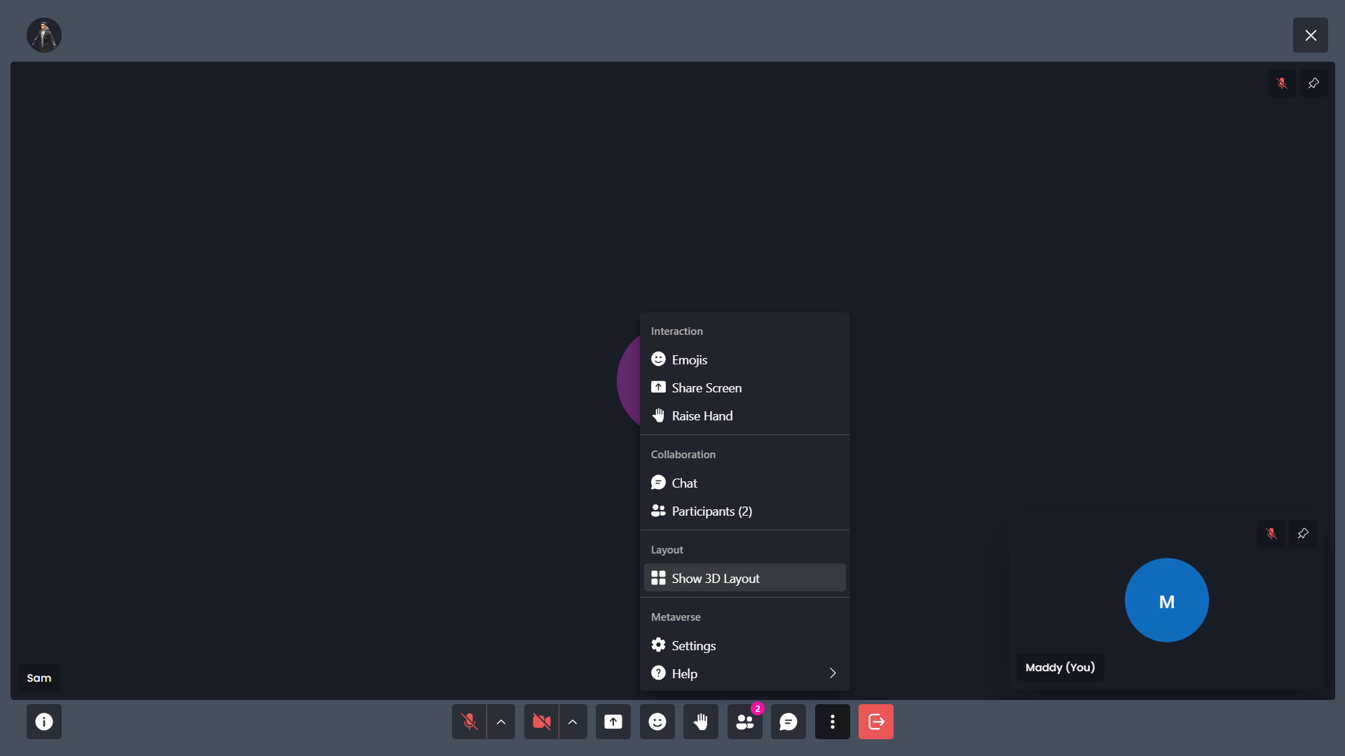 MUD User Interface
