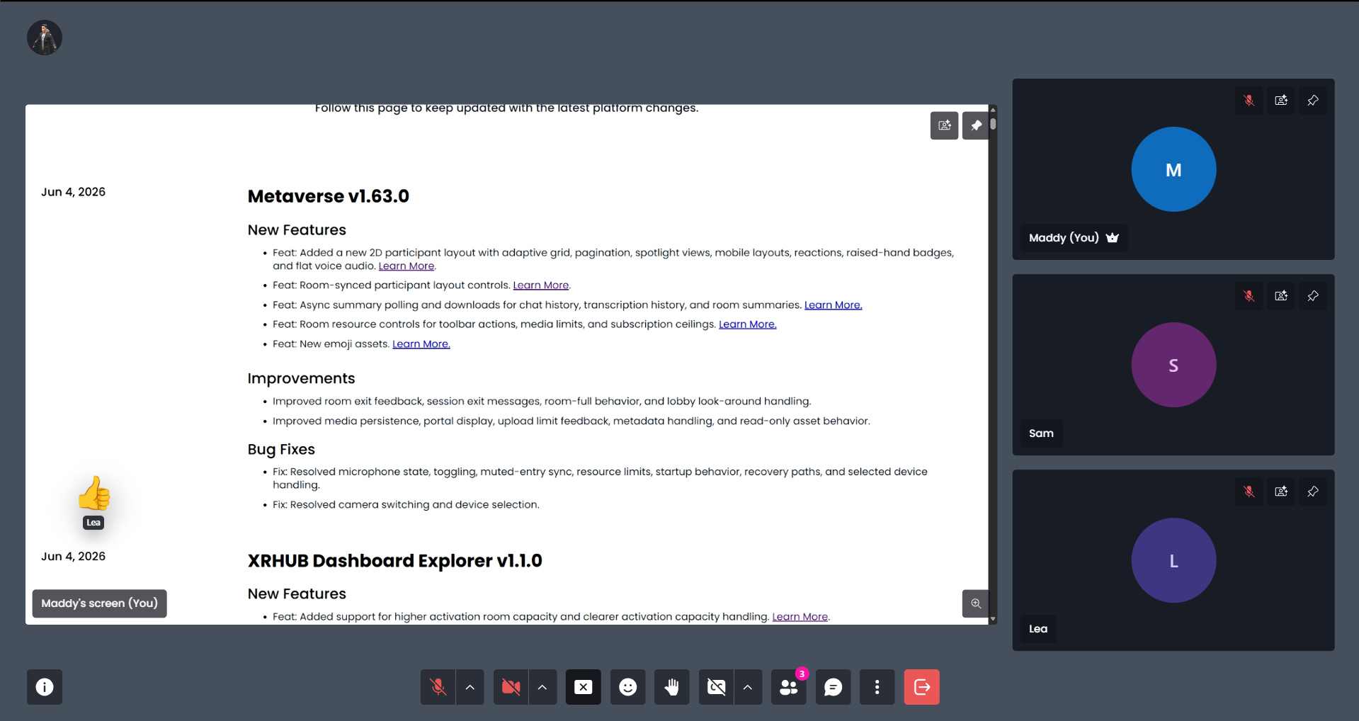 MUD User Interface