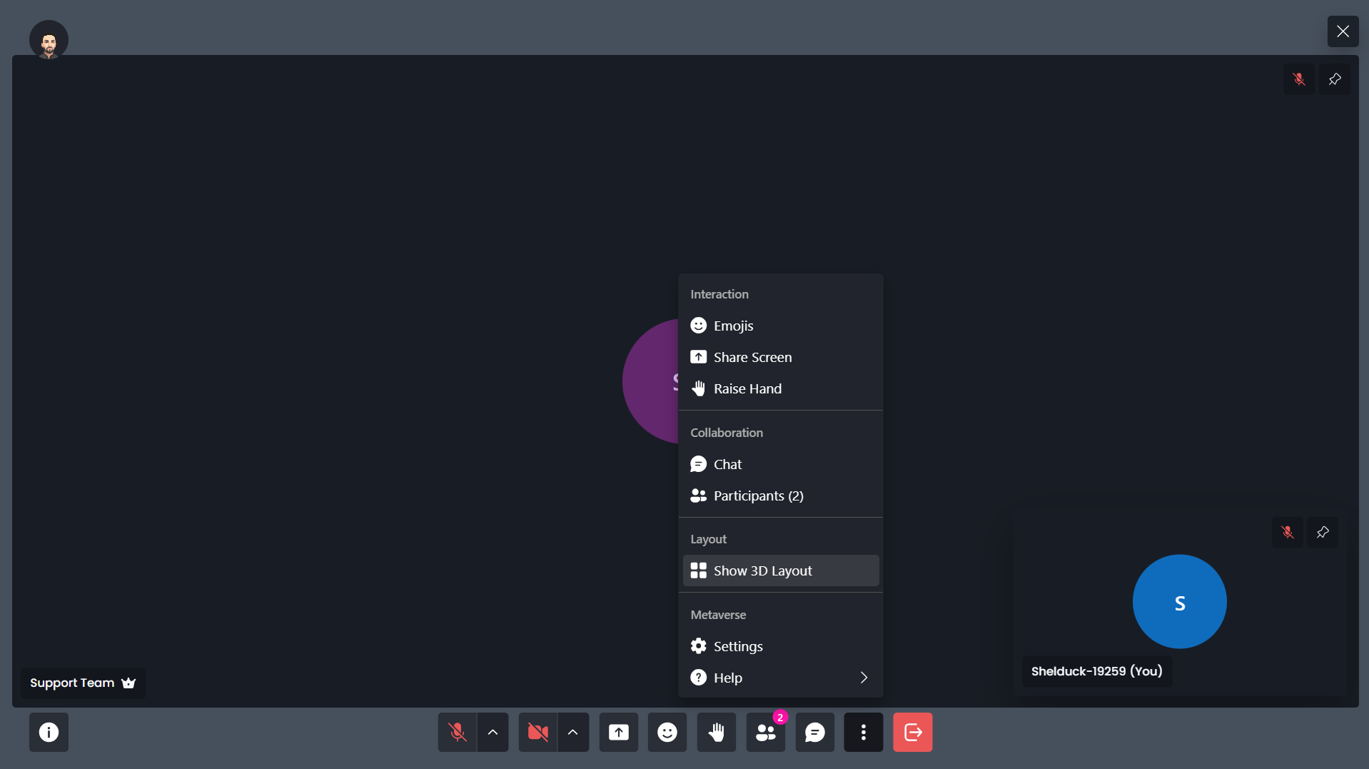 MUD User Interface
